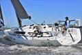 Patrick Hylant and 12-year-old daughter Greer sailing their J/122E MOXIE © Will Keyworth Photography