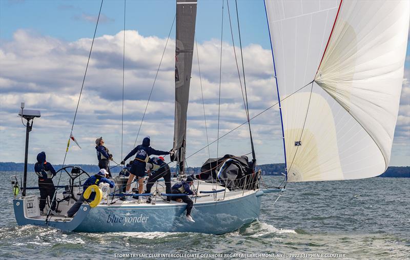 US Naval Academy on Blue Yonder  J 122 - Intercollegiate Offshore Regatta 2022 - photo © Steve Cloutier