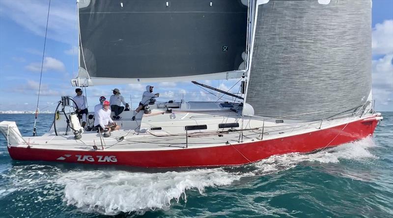 Andrew Clark's J-122 Zig Zag - SORC Islands in the Stream Series photo copyright SORC taken at  and featuring the J/122 class