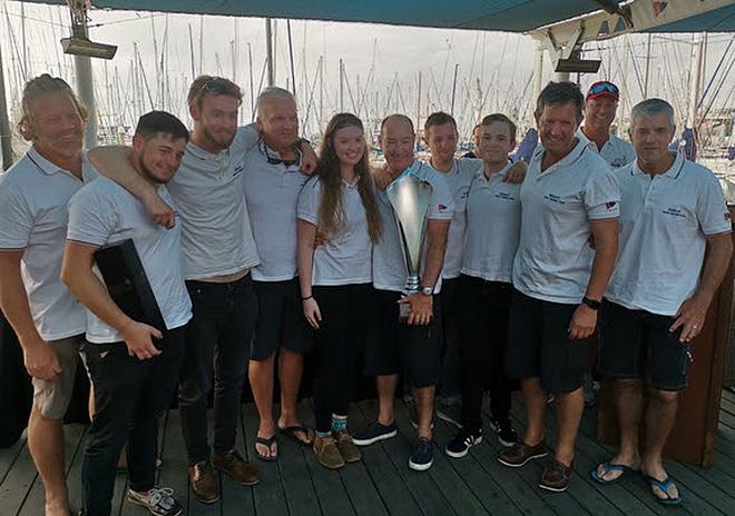 J/133 Team Hollard Jacana wins off Cape Town photo copyright J-boats taken at  and featuring the J133 class