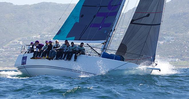 J/133 Team Hollard Jacana wins off Cape Town photo copyright J-boats taken at  and featuring the J133 class