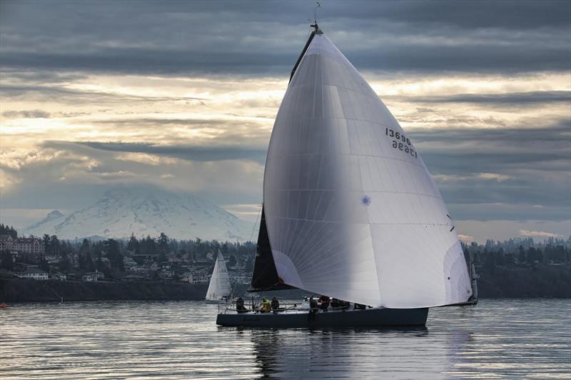 Hamachi sailing in light airs on Puget Sound - photo © Image courtesy of Hamachi/Jan Anderson