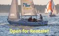Sail Newport's J/22 sailboats are on the water and ready to rent! © Sail Newport