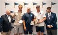 Jeff Hayden's Polar Express team finish 2nd in the Allstate Sugar Bowl J/22 Worlds at New Orleans &copy; Hannah Lee Noll
