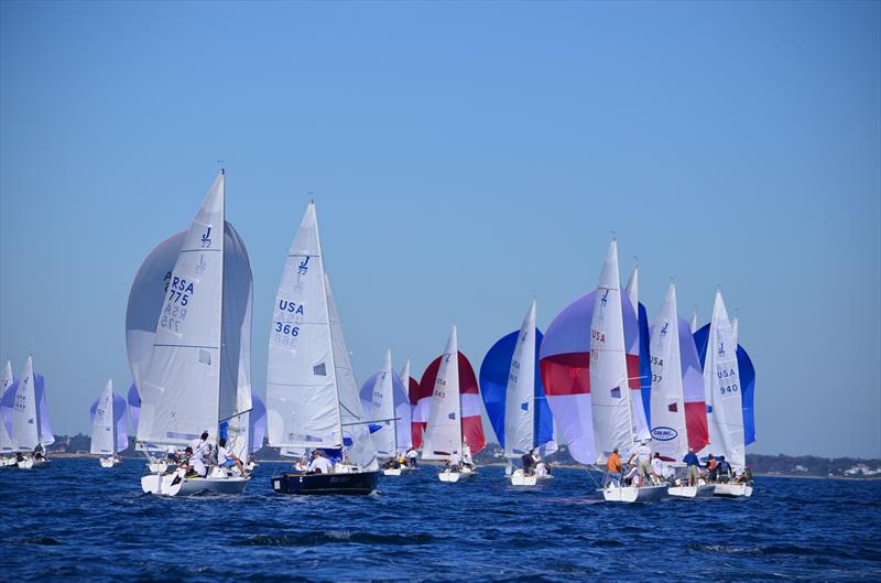 J/22 Worlds 2013 day 1 photo copyright Christopher E. Howell taken at Sail Newport and featuring the J/22 class