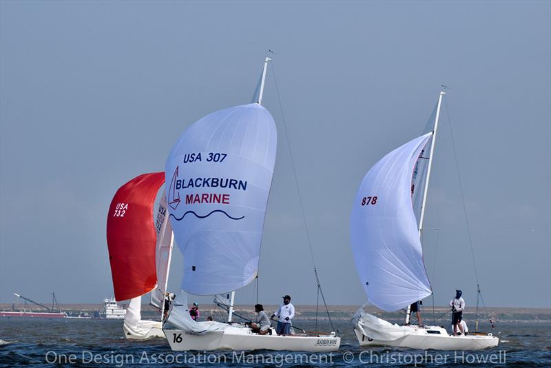 2018 J/22 Midwinter Championship - Day 2 photo copyright Christopher Howell taken at Houston Yacht Club and featuring the J/22 class