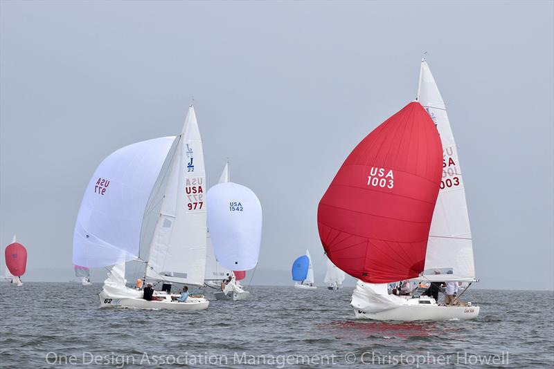 2018 J/22 World Championship - Day 2 photo copyright Christopher Howell taken at Annapolis Yacht Club and featuring the J/22 class