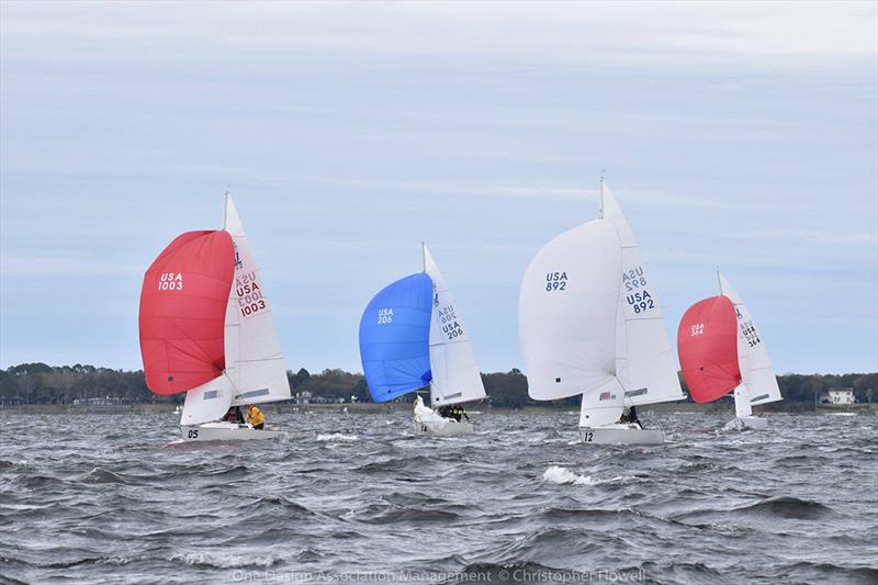 2019 J/22 Midwinter Championship - Day 2 photo copyright Christopher Howell taken at Fort Walton Yacht Club and featuring the J/22 class