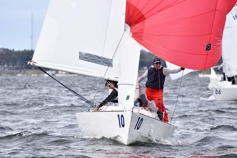 2019 J/22 Midwinter Championship - Day 2 photo copyright Christopher Howell taken at Fort Walton Yacht Club and featuring the J/22 class