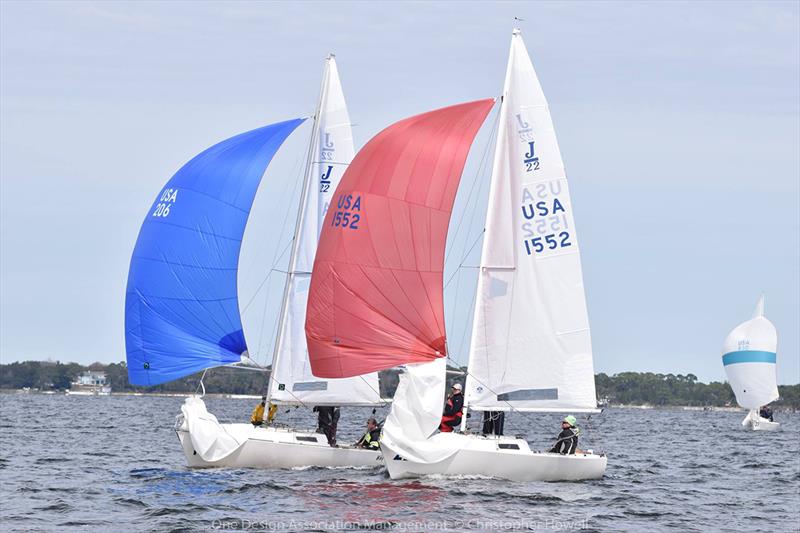 2019 J/22 Midwinter Championship - Day 3 photo copyright Christopher Howell taken at Fort Walton Yacht Club and featuring the J/22 class