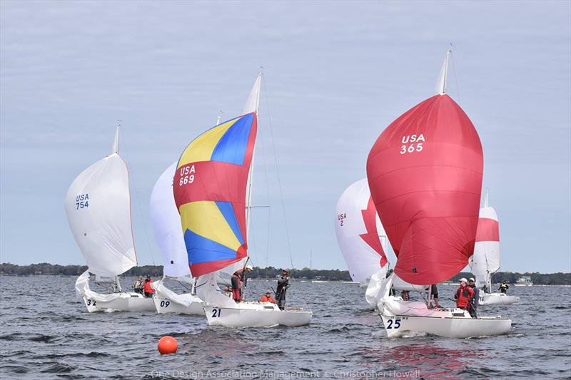 2019 J/22 Midwinter Championship - Day 3 photo copyright Christopher Howell taken at Fort Walton Yacht Club and featuring the J/22 class