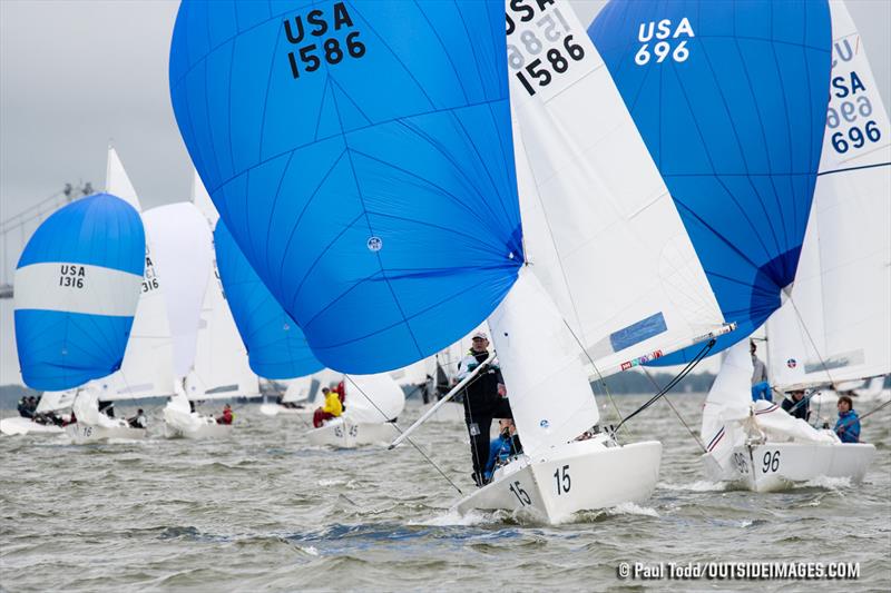 2019 Helly Hansen NOOD Regatta Annapolis photo copyright Paul Todd / Outside Images taken at Annapolis Yacht Club and featuring the J/22 class