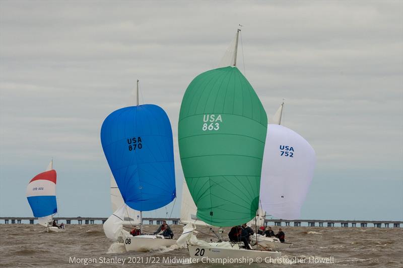 2021 Morgan Stanley J/22 Midwinter Championship - photo © Christopher Howell