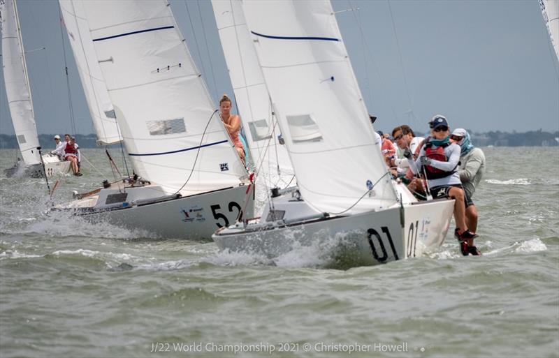 J/22 World Championship at Corpus Christi, Texas day 3 photo copyright Christopher Howell taken at Corpus Christi Yacht Club and featuring the J/22 class