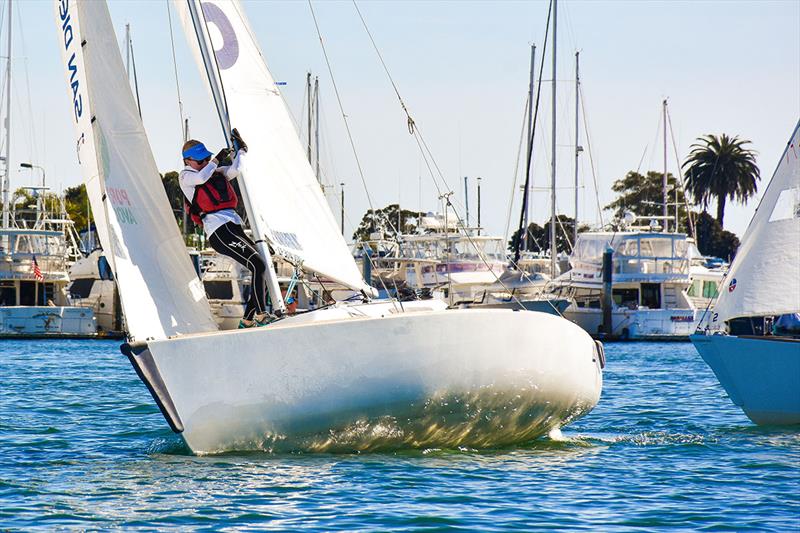 2022 Women's Winter Invitational  photo copyright Sara Proctor taken at San Diego Yacht Club and featuring the J/22 class