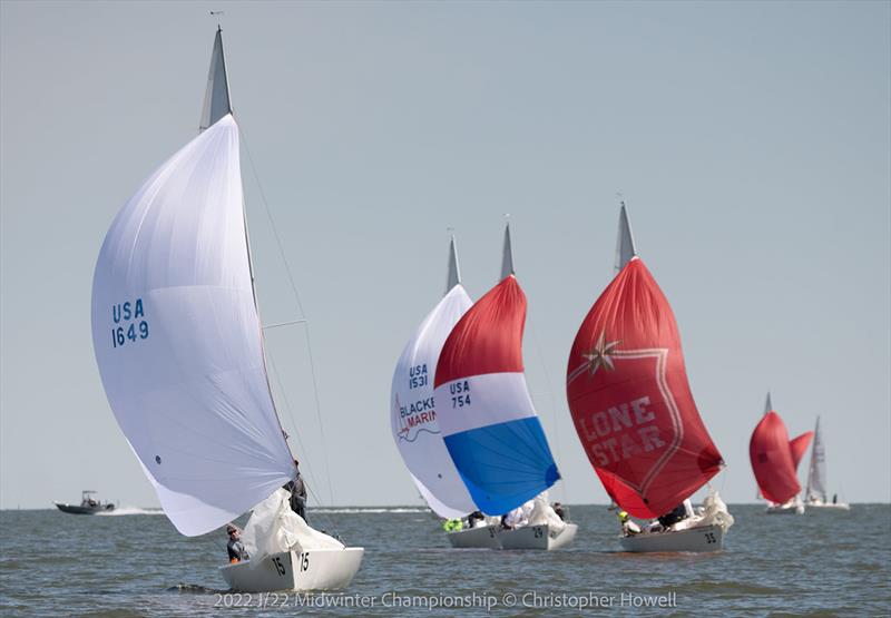 2022 J/22 Midwinter Championship Race Day 1 - photo © Christopher Howell