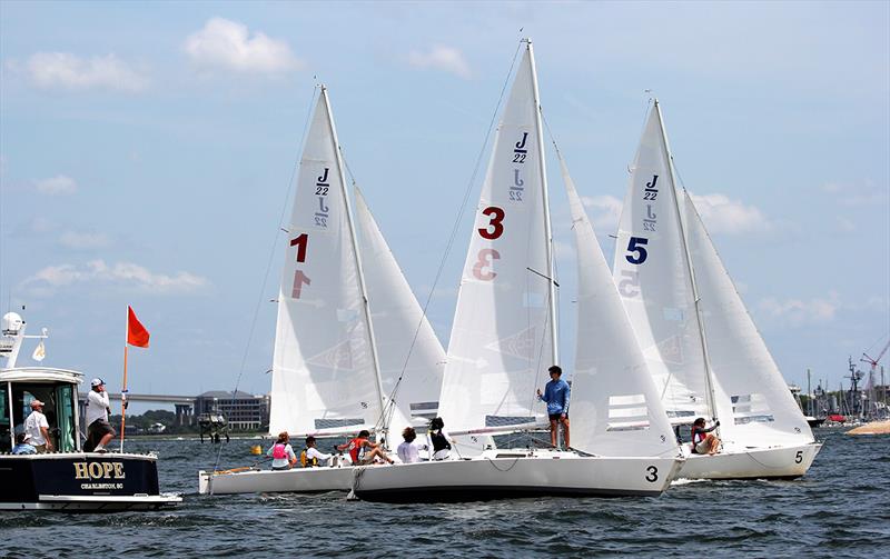 2022 Charleston Race Week photo copyright Priscilla Parker taken at  and featuring the J/22 class