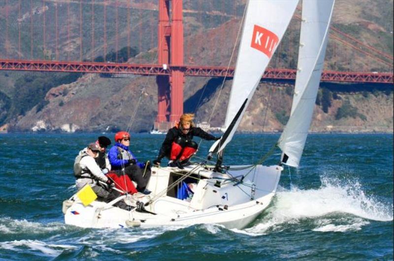 J/22 Match Race San Francisco photo copyright Chris Ray / www.crayivp.com taken at St. Francis Yacht Club and featuring the J/22 class