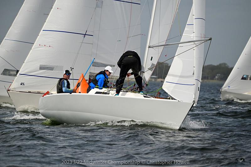 2023 J/22 Midwinter Championship photo copyright Christopher Howell taken at Fort Walton Yacht Club and featuring the J/22 class