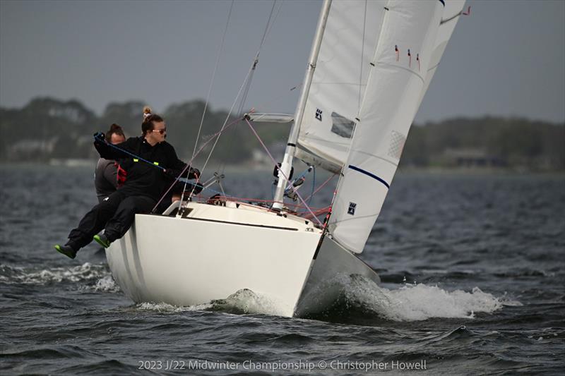 2023 J/22 Midwinter Championship photo copyright Christopher Howell taken at Fort Walton Yacht Club and featuring the J/22 class
