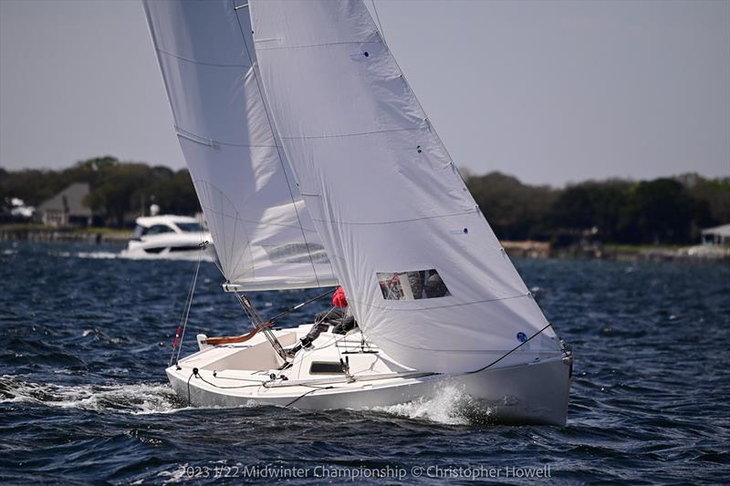 2023 J/22 Midwinter Championship photo copyright Christopher Howell taken at Fort Walton Yacht Club and featuring the J/22 class