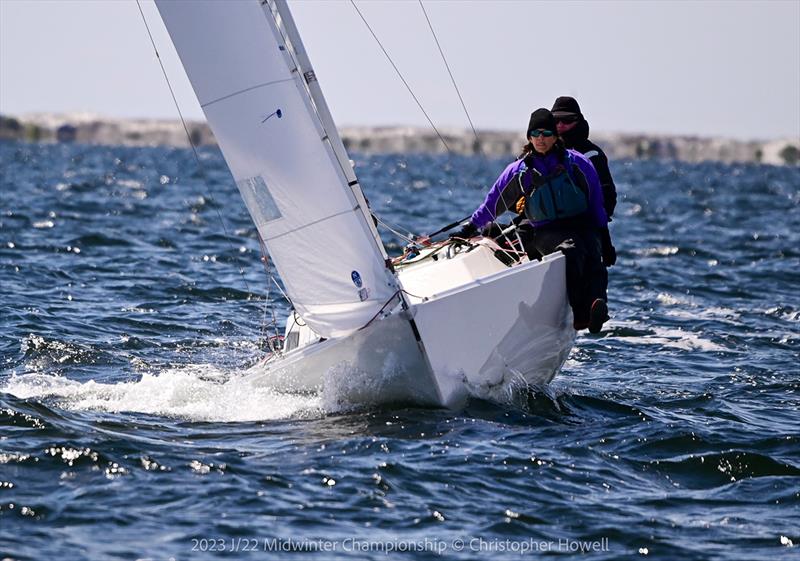 2023 J/22 Midwinter Championship photo copyright Christopher Howell taken at Fort Walton Yacht Club and featuring the J/22 class