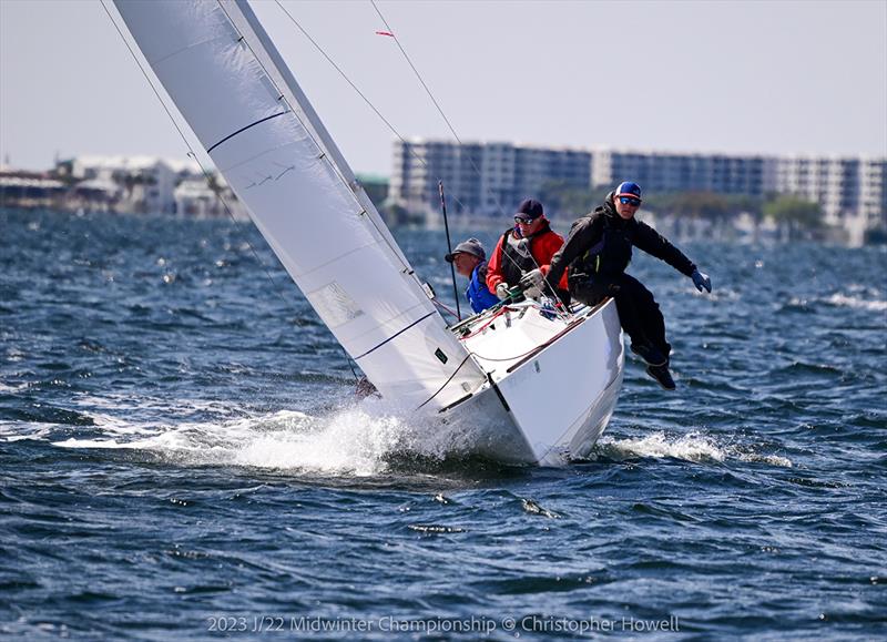 2023 J/22 Midwinter Championship photo copyright Christopher Howell taken at Fort Walton Yacht Club and featuring the J/22 class