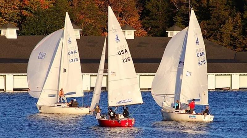 J/22 Winter Series in Charlevoix photo copyright Kevin Dietrich taken at Charlevoix Yacht Club and featuring the J/22 class