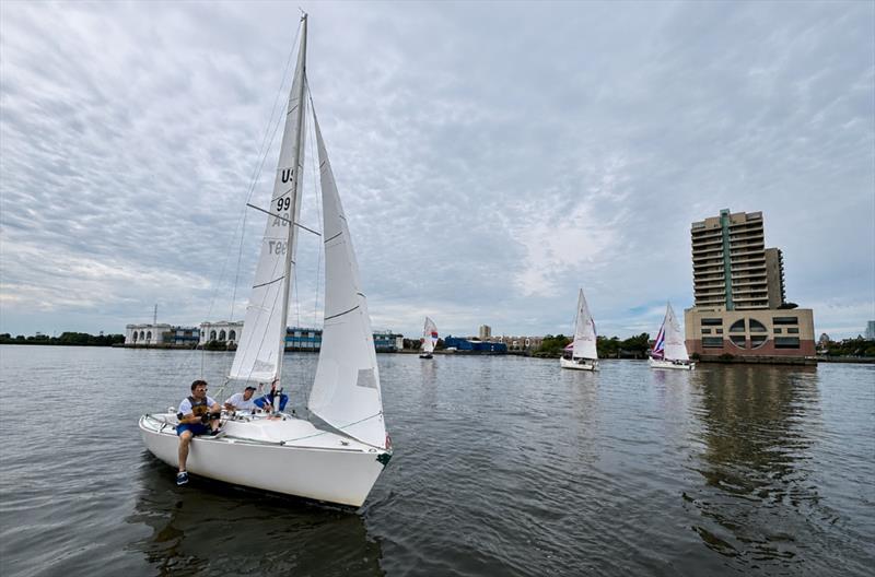 The Corinthian Yacht Club of Philadelphia's Chris DeBruyn's Swivet finishes second in the competitive J/22 class in 2025 - photo © Rian Bareuther