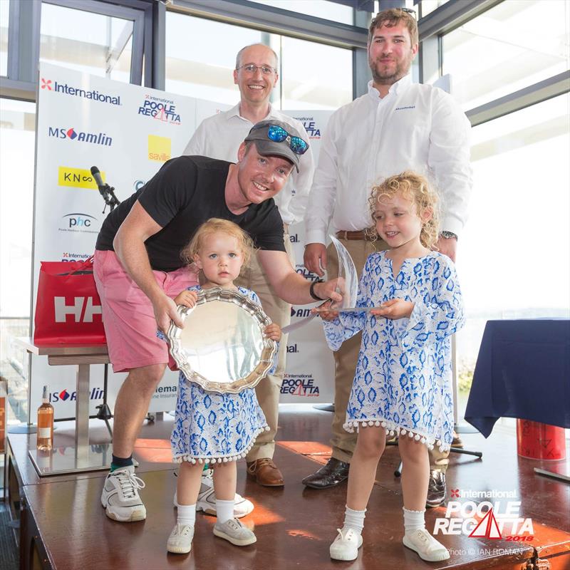 Nick Phillips' Chaotic team win the J/24 Nationals at the International Paint Poole Regatta 2018 - photo © Ian Roman / International Paint Poole Regatta