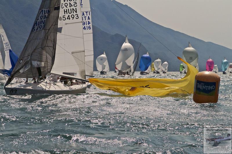 40th J/24 World Championship at Lake Garda day 2 photo copyright Alexander Panzeri taken at Fraglia Vela Riva and featuring the J/24 class
