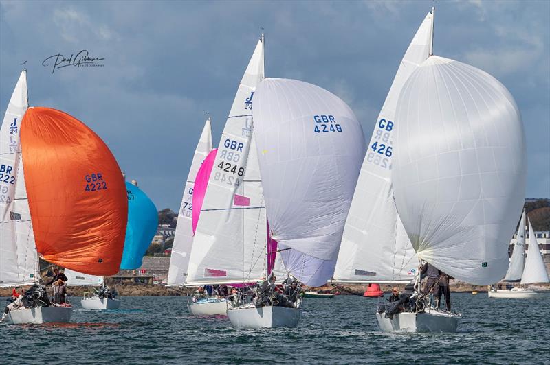 PYC Not Salcombe Regatta photo copyright Paul Gibbins Photography taken at Plym Yacht Club and featuring the J/24 class