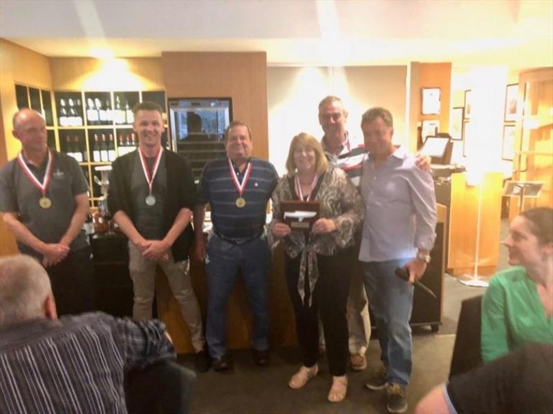 Robin Townsend and crew, worthy winners of the PHS competition photo copyright Luis Ferreiro taken at Sandringham Yacht Club and featuring the J/24 class