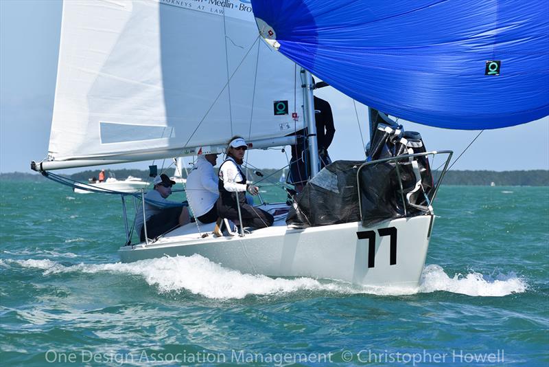 2018 J/24 Midwinter Championship - Day 2 photo copyright Christopher Howell taken at  and featuring the J/24 class