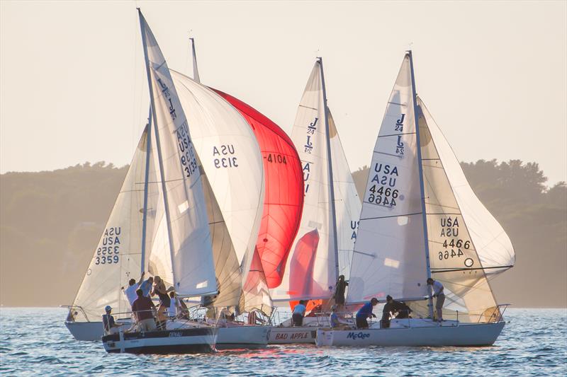 Fleet 43 is ready to welcome the 2018 J/24 Nationals on the waters of Maine's beautiful Casco Bay - photo © Ann Blanchard