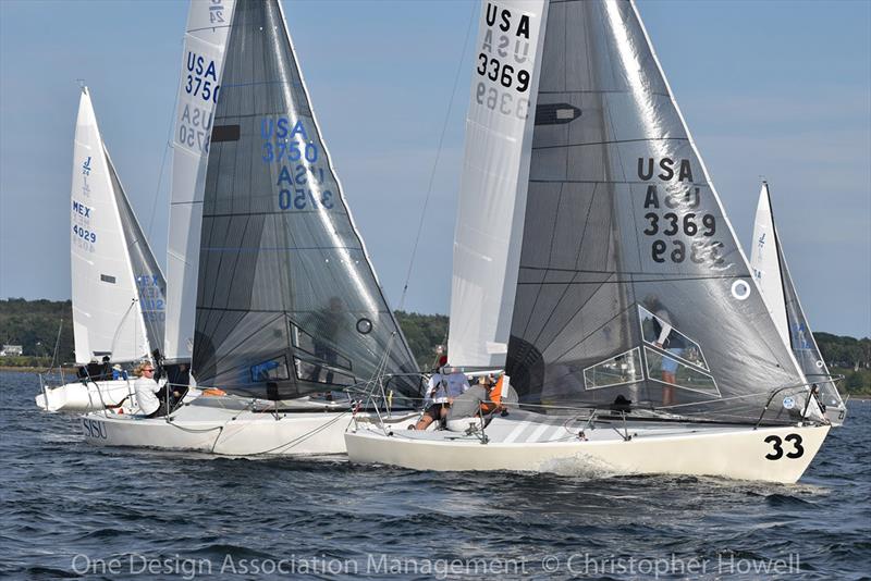 2018 J/24 US National Championship - Day 1 photo copyright Christopher Howell taken at  and featuring the J/24 class