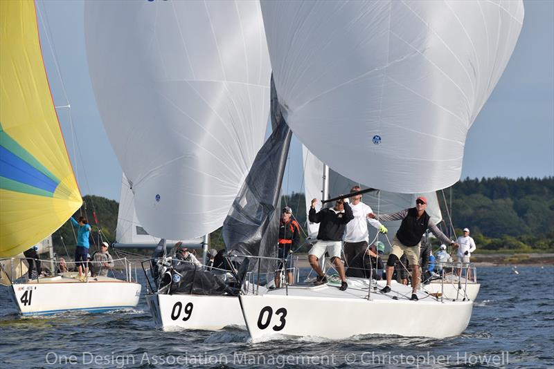 2018 J/24 US National Championship - Day 1 photo copyright Christopher Howell taken at  and featuring the J/24 class