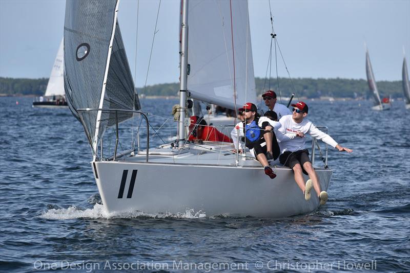 2018 J/24 US National Championship - Day 1 photo copyright Christopher Howell taken at  and featuring the J/24 class