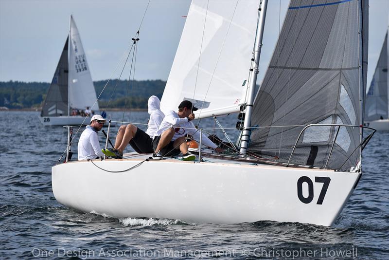 2018 J/24 US National Championship - Day 1 photo copyright Christopher Howell taken at  and featuring the J/24 class