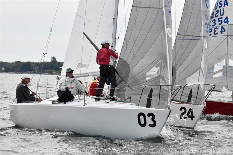 2018 J/24 US National Championship - Day 2 photo copyright Christopher Howell taken at  and featuring the J/24 class