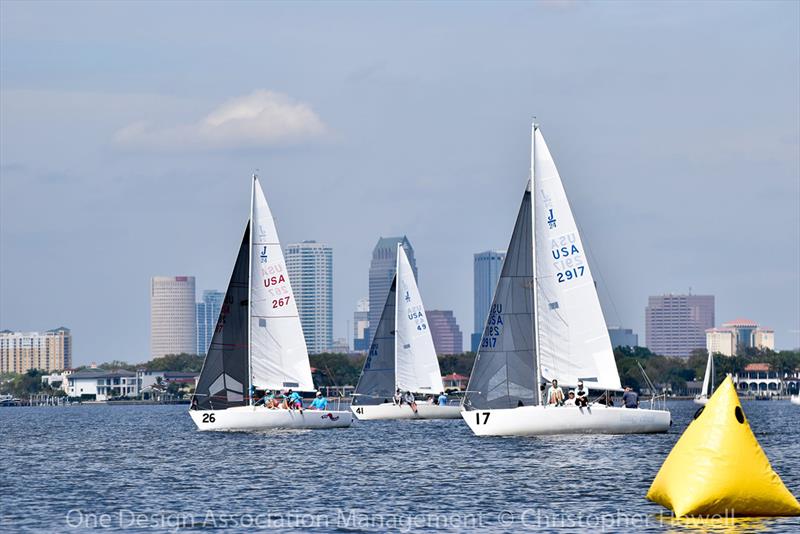 2019 J 24 Midwinter Championship photo copyright Christopher Howell taken at Davis Island Yacht Club and featuring the J/24 class
