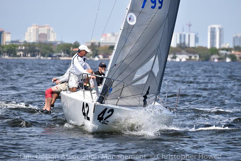 2019 J 24 Midwinter Championship - Day 2 photo copyright Christopher Howell taken at Davis Island Yacht Club and featuring the J/24 class