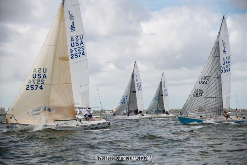 2019 Helly Hansen NOOD Regatta photo copyright Paul Todd / Outside Images taken at San Diego Yacht Club and featuring the J/24 class