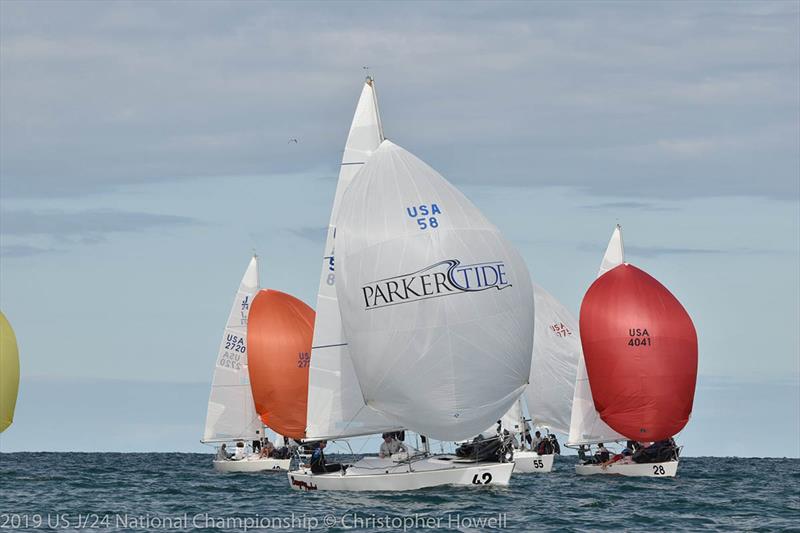 2019 J 24 National Championship - Day 2 - photo © Christopher Howell
