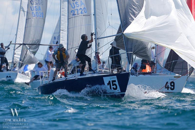 2019 J 24 National Championship - Final Day photo copyright Tim Wilkes Photography taken at Rochester Yacht Club and featuring the J/24 class