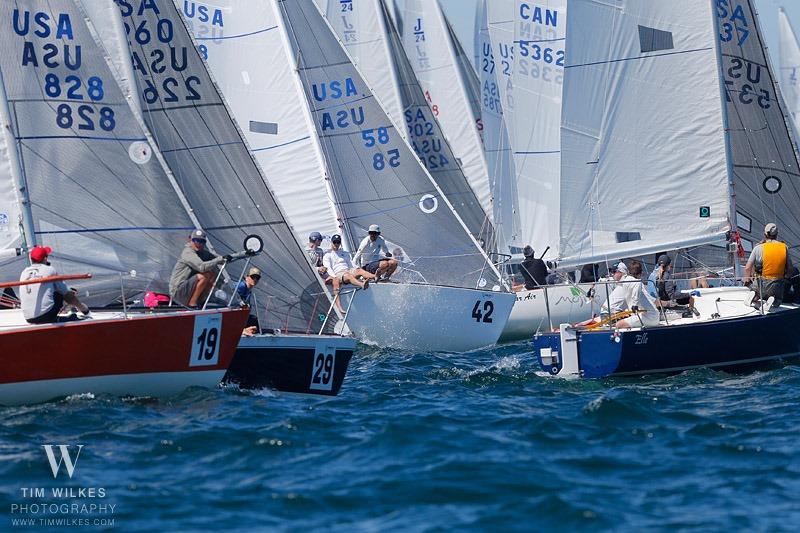 2019 J 24 National Championship - Final Day photo copyright Tim Wilkes Photography taken at Rochester Yacht Club and featuring the J/24 class