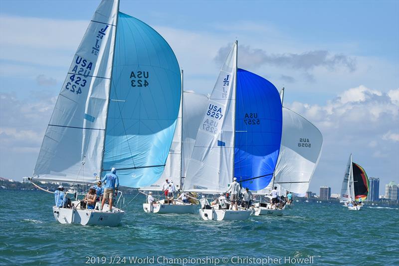 2019 J 24 World Championship photo copyright Christopher Howell taken at  and featuring the J/24 class