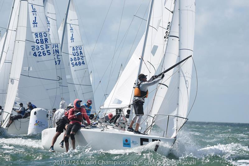 2019 J 24 World Championship - Day 4 photo copyright Christopher Howell taken at  and featuring the J/24 class
