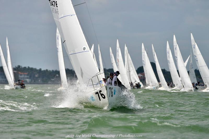 2019 J 24 World Championship - Final day photo copyright PhotoBoat.com taken at  and featuring the J/24 class