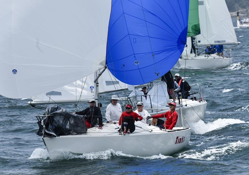 Steve Wright and Tinto had a disappointing last day but held on to third - J24 National Championships 2020 - photo © Marg Fraser-Martin